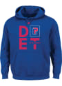 Detroit Pistons Majestic We Play to Win Hooded Sweatshirt - Blue