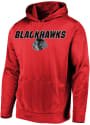 Chicago Blackhawks Majestic High Energy Hood - Red