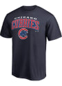 Chicago Cubs Majestic Fine Contribution T Shirt - Red