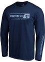 Sporting Kansas City Chase Down T Shirt - Navy Blue