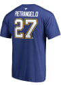 Alex Pietrangelo St Louis Blues Name Number T-Shirt - Blue