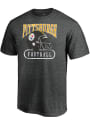 Pittsburgh Steelers Pro Club Classic T Shirt - Charcoal