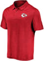 Kansas City Chiefs Striated Primary Polo Shirt - Red