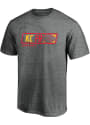 Kansas City Chiefs Geo Drift T Shirt - Grey