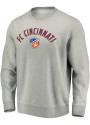 FC Cincinnati Team Arc Crew Sweatshirt - Grey