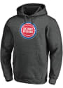 Detroit Pistons Tech Patch Hooded Sweatshirt - Charcoal