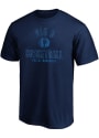 Dallas Mavericks Arc Logo T Shirt - Navy Blue