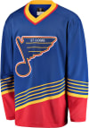 Main image for St Louis Blues Mens Blue Vintage Breakaway Hockey Jersey