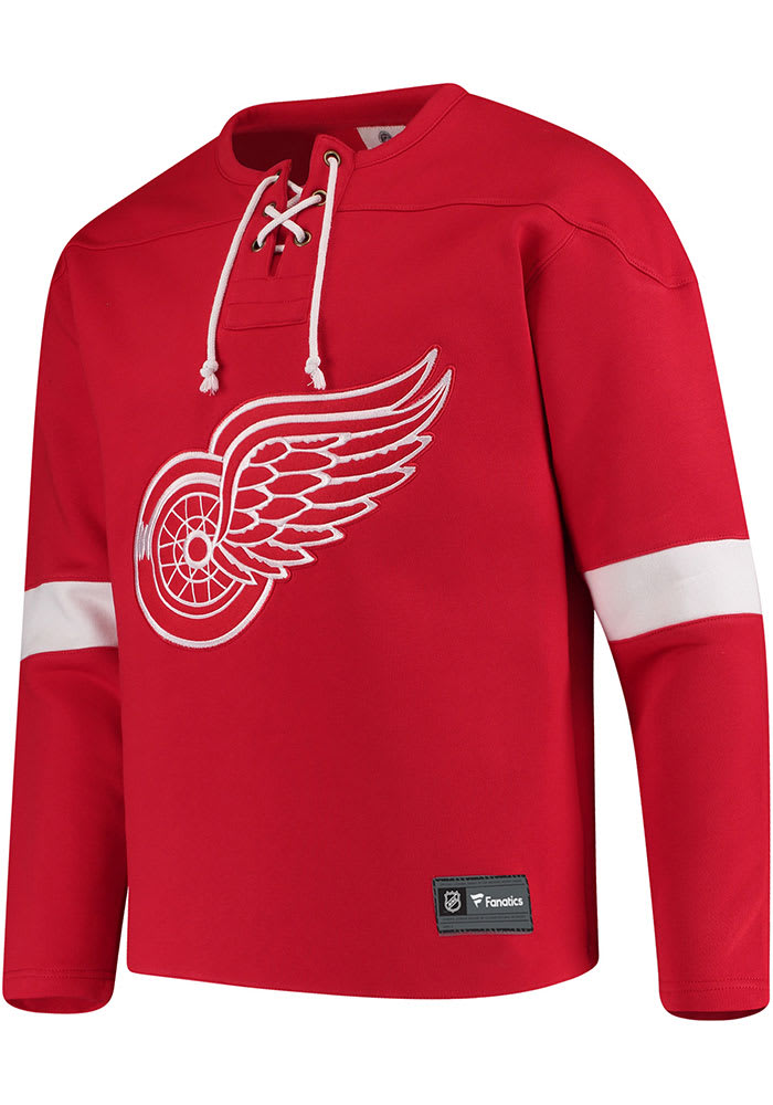 Mens red wings best sale jersey