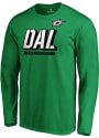 Dallas Stars Tricode W Logo T Shirt - Kelly Green