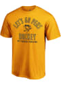 Pittsburgh Penguins Logo Arc T Shirt - Gold