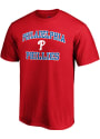 Philadelphia Phillies Heart Soul T Shirt - Red