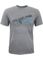 Philadelphia Union Diagonal Name Fashion T Shirt - Grey