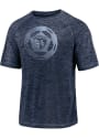 Sporting Kansas City Iconic Striated Runner T Shirt - Navy Blue