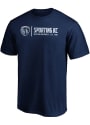 Sporting Kansas City Iconic Team Confidence T Shirt - Navy Blue