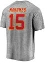 Patrick Mahomes Kansas City Chiefs Authentic Stack T-Shirt - Grey