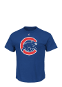 Majestic Chicago Cubs Blue Official Logo Tee