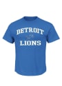 Majestic Detroit Lions Blue Heart and Soul Tee