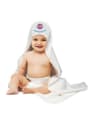 Detroit Pistons Baby Hooded Towel Bath Accessory - White