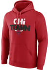 Main image for Chicago Bulls Mens Red Hometown Tip Off Long Sleeve Hoodie