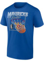 Dallas Mavericks Cotton Alley Oop T Shirt - Blue