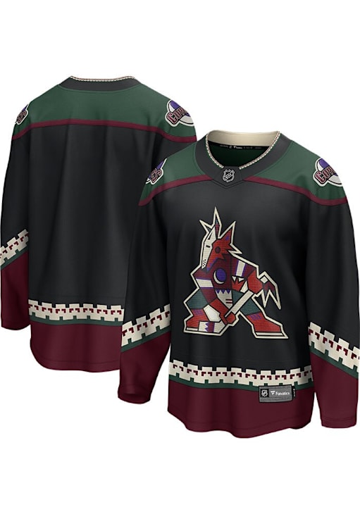 Arizona Coyotes BLACK Blank Home Breakaway 172800861