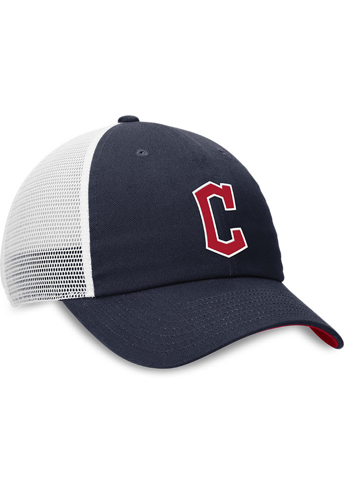 Nike Cleveland Guardians H86 Trucker Adjustable Hat - Navy Blue