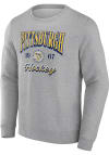 Main image for Pittsburgh Penguins Mens Grey Nimbus Long Sleeve Crew Sweatshirt