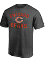 Chicago Bears Victory Arch T Shirt - Charcoal