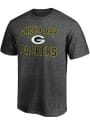 Green Bay Packers Victory Arch T Shirt - Charcoal