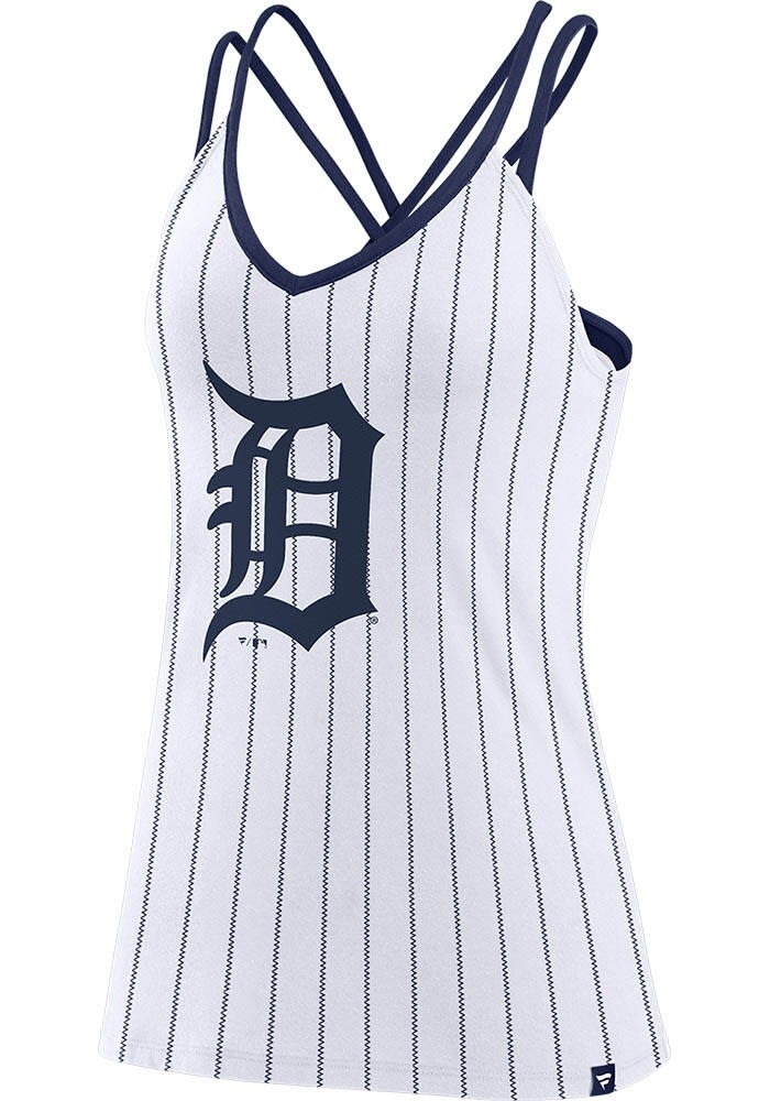 売れ筋商品|||カールバンクス カットソー トップス レディース Women'sWhite Detroit Tigers Curveball Tank Top White Detroit Tigers Womens WHITE Strappy Fundamentals Tank Top