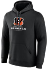 Main image for Cincinnati Bengals Mens Black Team Lockup Long Sleeve Hoodie