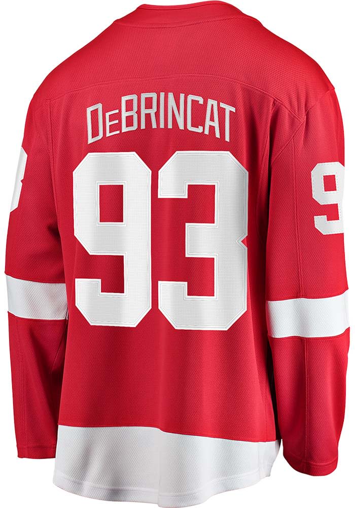 Alex DeBrincat Detroit Red Wings Mens Red Home Breakaway Hockey