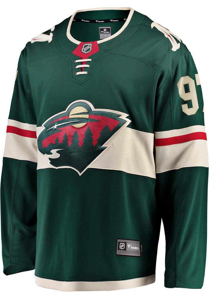 Kirill Kaprizov Minnesota Wild Mens GREEN Home Breakaway Hockey