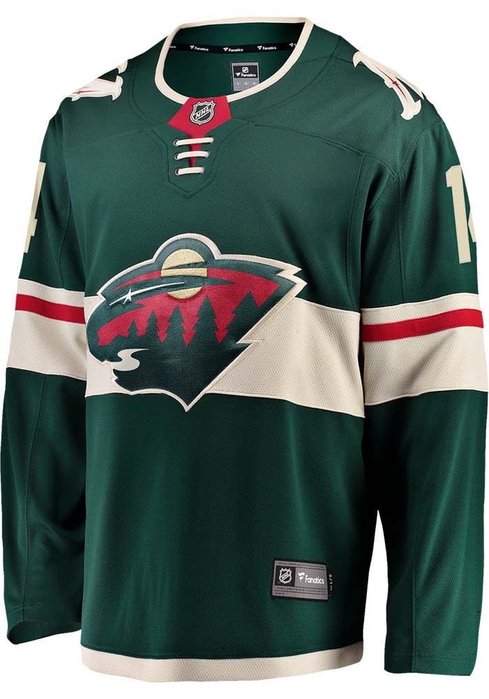 Joel Eriksson Ek Minnesota Wild Mens GREEN Home Breakaway Hockey