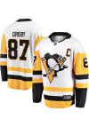 Main image for Sidney Crosby Pittsburgh Penguins Mens White Road Hockey Jersey