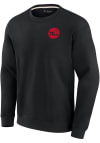 Main image for Philadelphia 76ers Mens Black Signature Fleece Long Sleeve Crew Sweatshirt