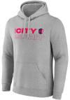 Main image for St Louis City SC Mens Grey Our City Our Spirit Long Sleeve Hoodie
