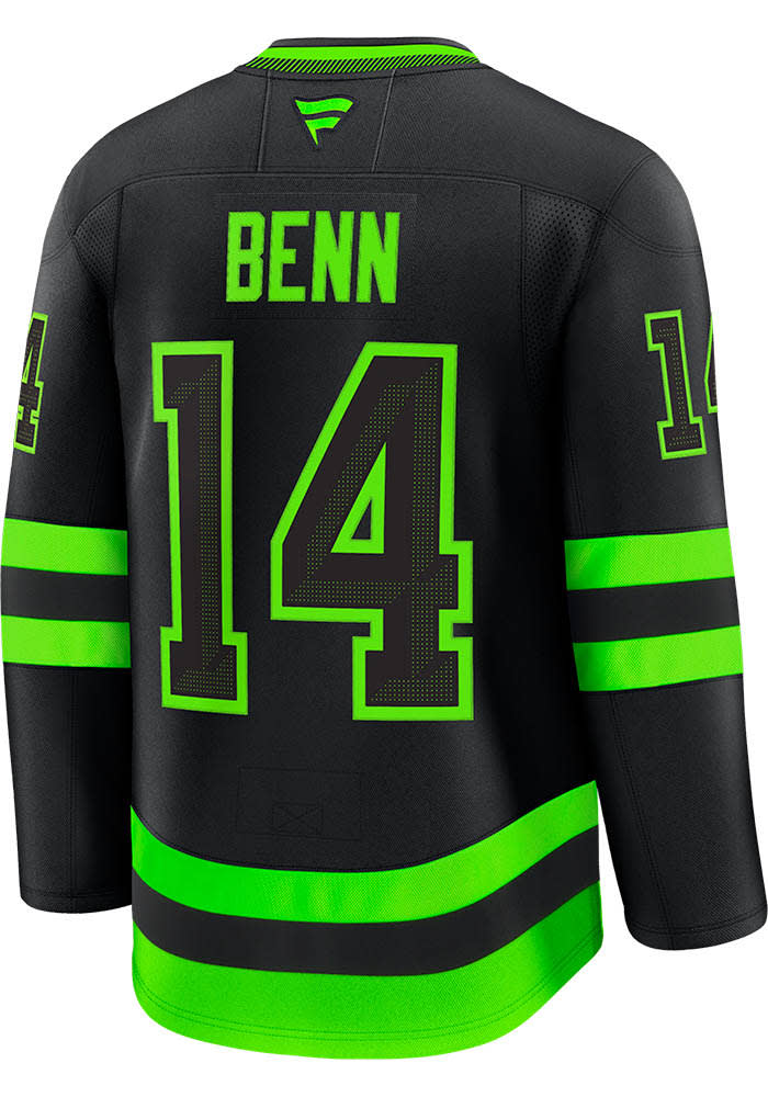 Jamie Benn Dallas Stars Mens BLACK Alt Premium Hockey Jersey