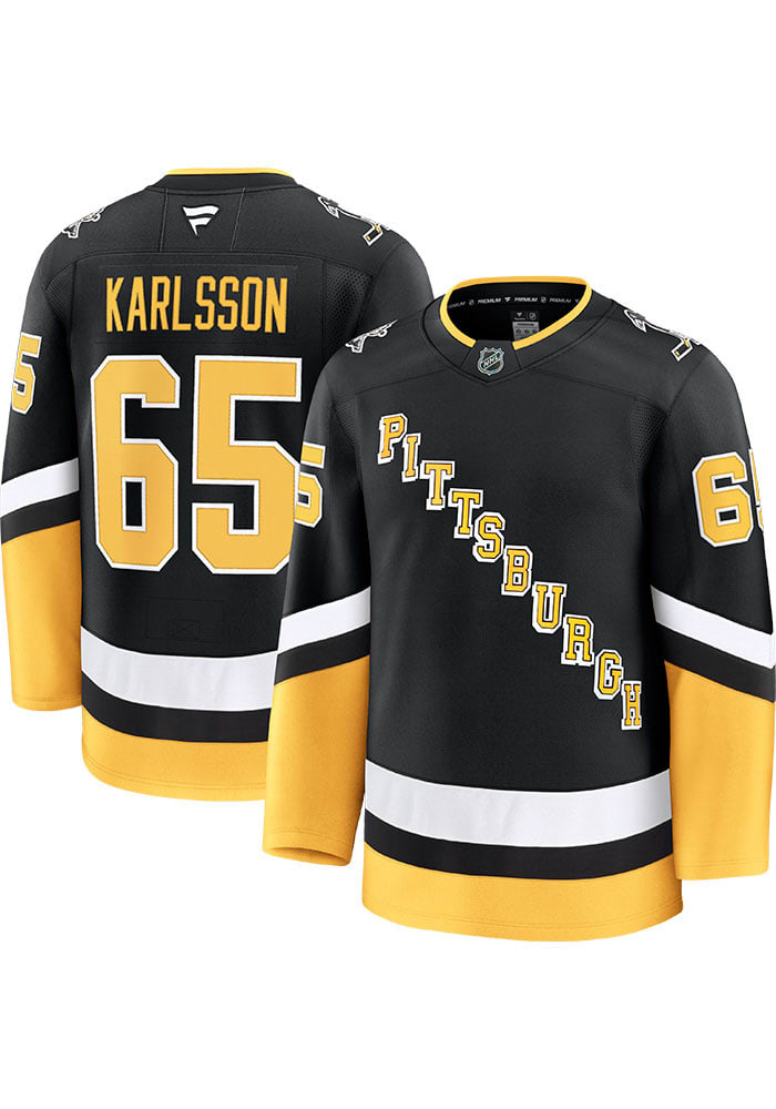 24Ppmmnhlpn24Ltthpitb Erik Karlsson Pittsburgh Penguins Black Alt Premium Hockey Jersey Black 100 POLYESTER Size 46 Rally House