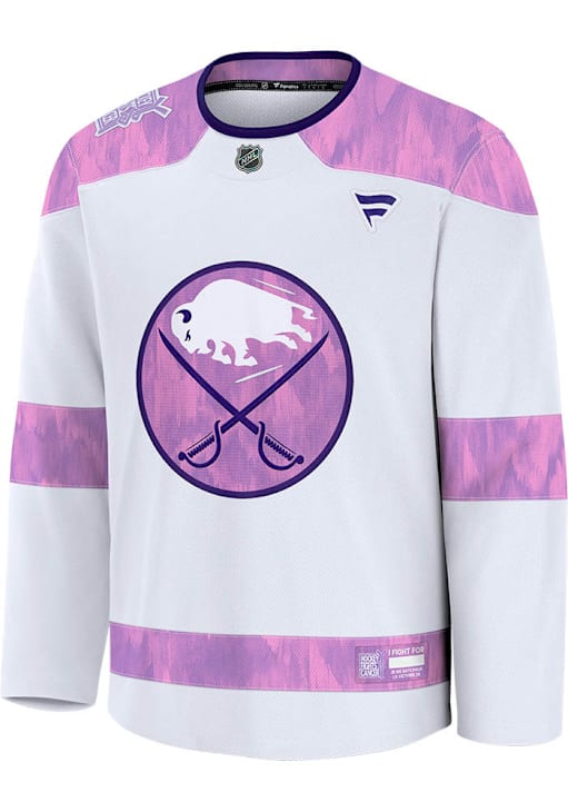 Buffalo Sabres White Hockey Fights Cancer 172804422