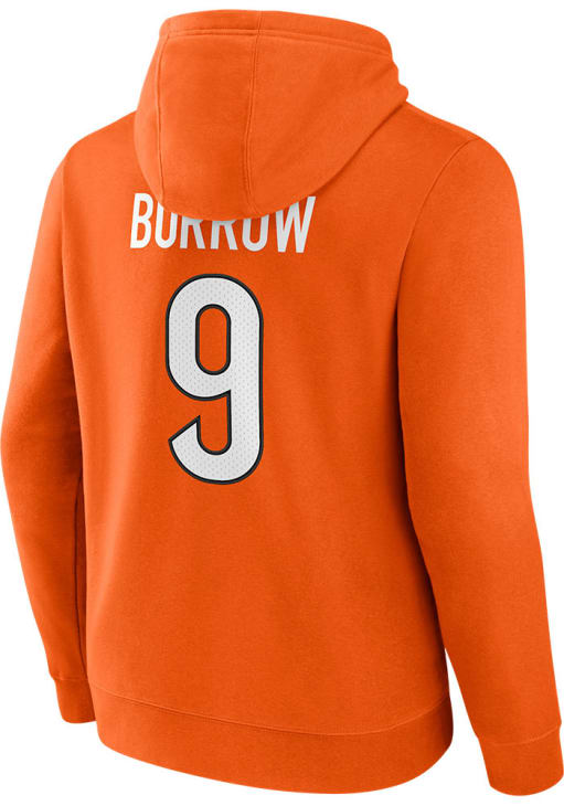 Men's New Era Orange Cincinnati Bengals Big & Tall NFL Pullover Hoodie