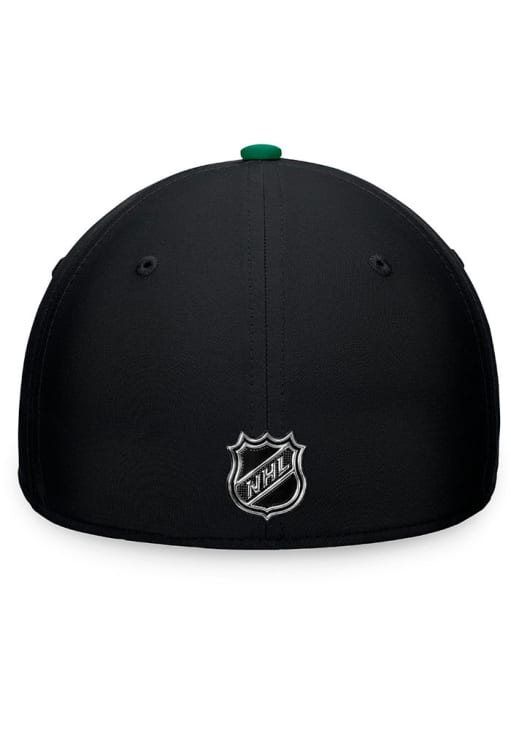 Dallas Stars Mens Black 2024 Authentic Pro Draft Stretch Flex Hat