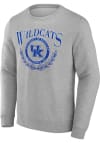 Main image for Kentucky Wildcats Mens Grey Heritage Laurel Classic Long Sleeve Crew Sweatshirt