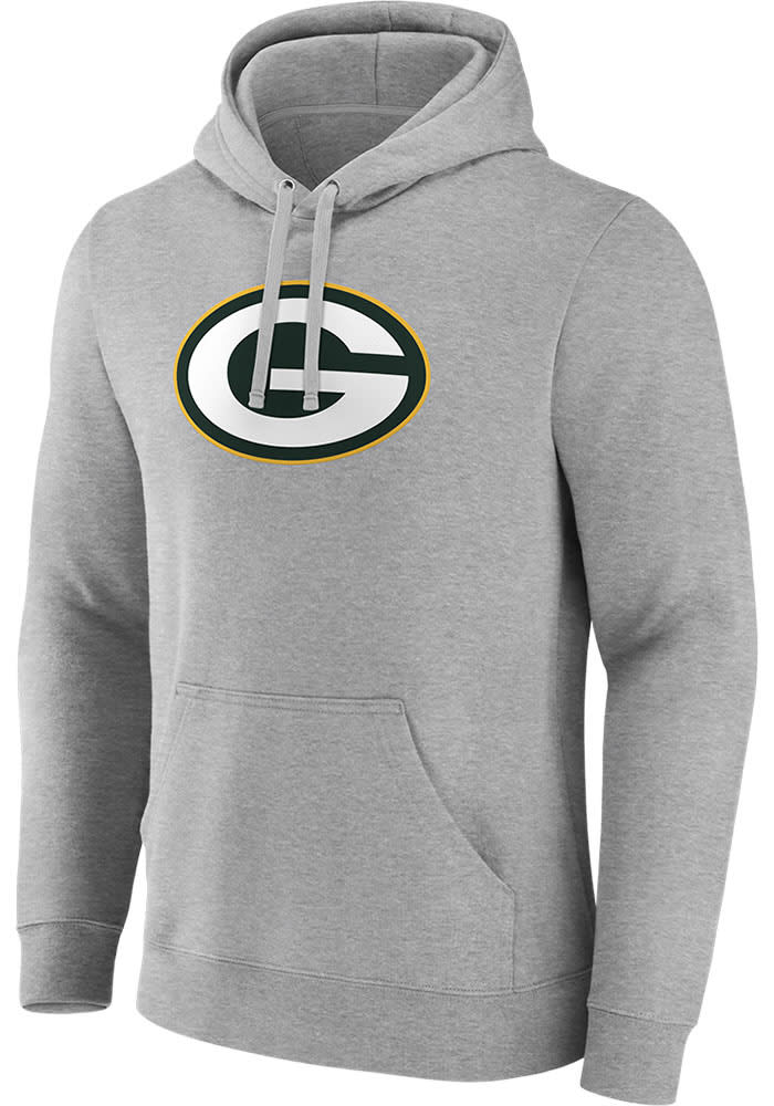 Gray green bay packers sweatshirt best sale