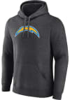 Main image for Los Angeles Chargers Mens Charcoal Primary Logo Long Sleeve Hoodie