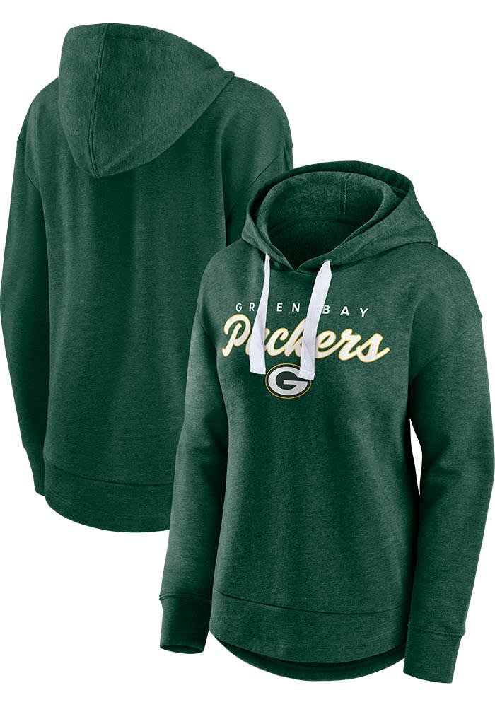 Green Bay Packers Womens GREEN Touchdown Hoodie - 172805471