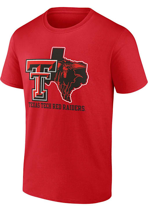 Texas Tech Red Raiders Red State Lock In Short Sleeve T Shirt