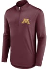 Main image for Minnesota Golden Gophers Mens Maroon Primary Logo Long Sleeve 1/4 Zip Pullover