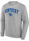 Main image for Kentucky Wildcats Mens Grey Arch Mascot Long Sleeve Crew Sweatshirt